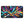 Vibrant Digital Glitch Art Desk Mat - Energetic Workspace Style - Dipaliz - 12’’ × 22’’ - Workstation & Cubicle