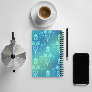 Digital Nature Fusion Spiral Notebook Motivation Edition Dipaliz - Journals