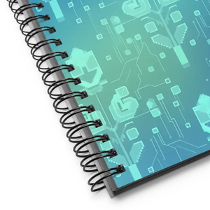 Digital Nature Fusion Spiral Notebook Motivation Edition Dipaliz - Journals