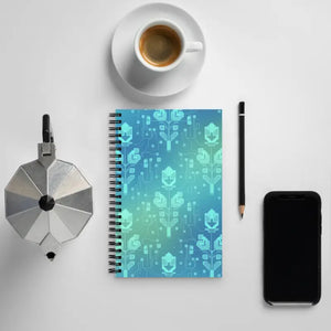 Digital Nature Fusion Spiral Notebook Motivation Edition Dipaliz - Journals