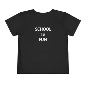 Dino Backpack Fun Toddler Tee - School is Adventure - Dipaliz - T-shirts