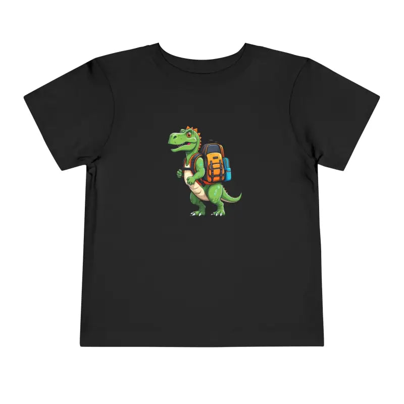 Dino Backpack Tee: Fun School Style for Kids - Clothes