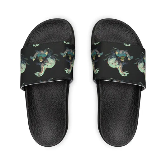 Unleash Summer Fun with Dino-stomping Slide Sandals - Kid’s Shoes