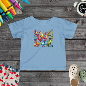 Soft Cotton Dinosaur Adventure Infant Tee Baby Shower Fun - Dipaliz - T-shirts