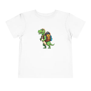 Soft Cotton Toddler Dino Tee - School is Fun - Dipaliz - T-shirts