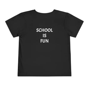 Soft Cotton Toddler Dino Tee - School is Fun - Dipaliz - T-shirts