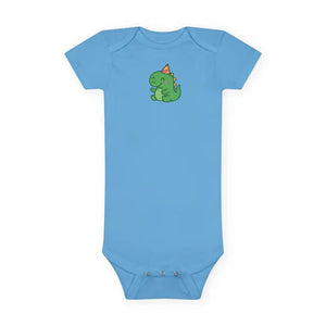 Dinosaur Birthday Onesie - Adorable Toddler Party Apparel - Dipaliz - Nb (0-3m) / Blue - Baby & Clothing