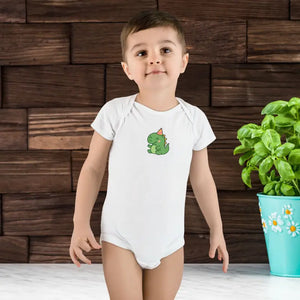 Dinosaur Birthday Onesie - Adorable Toddler Party Apparel - Dipaliz - Preemie / White - Baby & Clothing