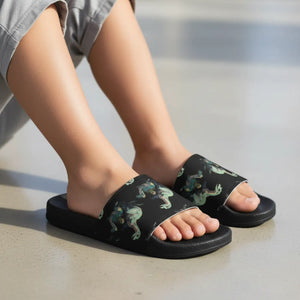 Dinosaur Kid’s Slide Sandals – Durable Summer - Dipaliz