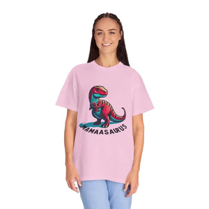 Dinosaur Mamasaurus Unisex Cotton Tee for Mother’s Day - Dipaliz - Blossom / s - T-shirts
