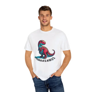 Dinosaur Mamasaurus Unisex Cotton Tee for Mother’s Day - Dipaliz - T-shirts