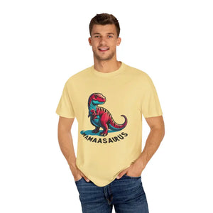 Dinosaur Mamasaurus Unisex Cotton Tee for Mother’s Day - Dipaliz - T-shirts
