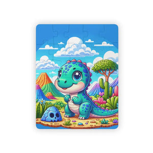 Dinosaur Puzzle Kids 30 Piece Jigsaw Fun Learning Game - Dipaliz - Pcs (vertical) - Puzzles