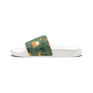 Durable Dinosaur Youth Sandals - Printed Strap Surface - Dipaliz