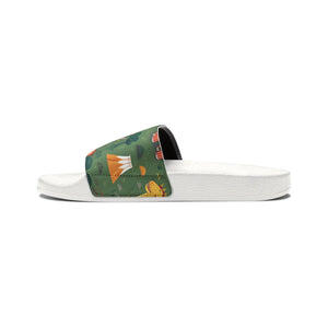 Durable Dinosaur Youth Sandals - Printed Strap Surface - Dipaliz