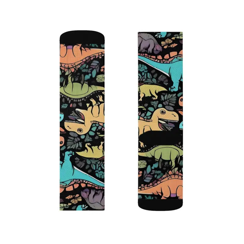 Elevate your Style with Dinoz Dinosaur Sublimation Socks