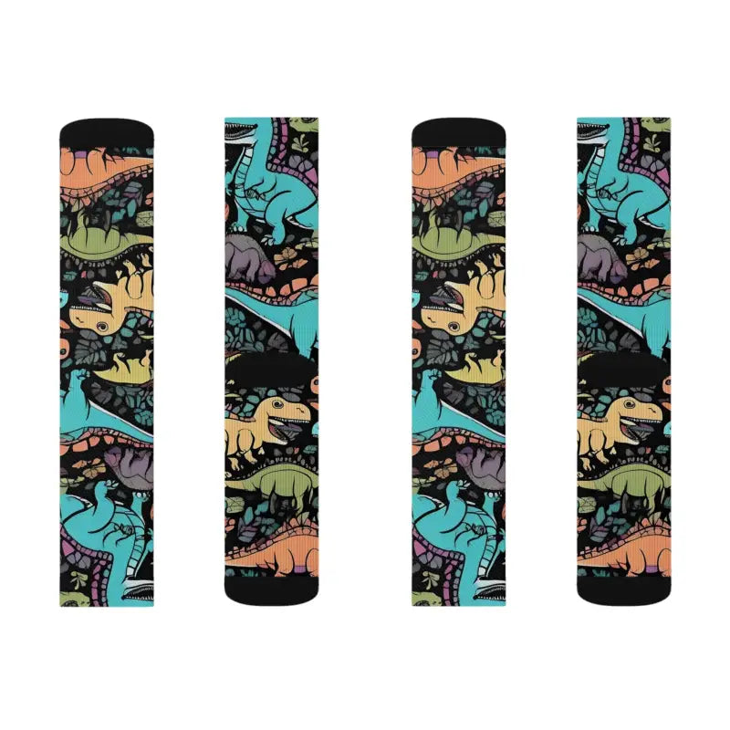 Elevate your Style with Dinoz Dinosaur Sublimation Socks