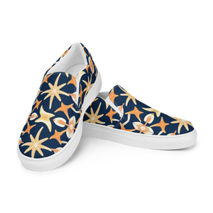 Vibrant Marine Life Canvas Shoes Women’s Slip on - Dipaliz - Sneakers