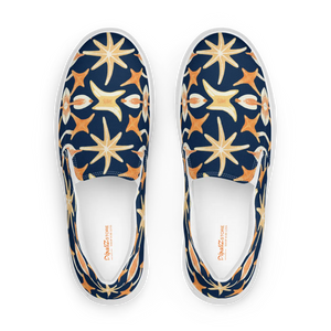 Vibrant Marine Life Canvas Shoes Women’s Slip on - Dipaliz - Sneakers