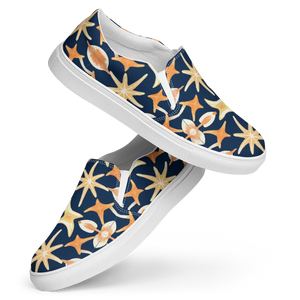 Vibrant Marine Life Canvas Shoes Women’s Slip on - Dipaliz - Sneakers