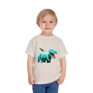 Toddler t Shirt - Blue Dinosaur Classic Fit Adventure Tee - Dipaliz - Baby & Clothing