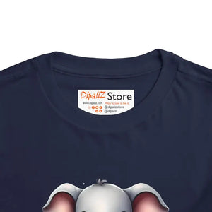 Cute Baby Elephant Toddler t Shirt Soft Cotton Style Dipaliz - & Clothing
