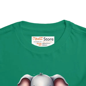 Cute Baby Elephant Toddler t Shirt Soft Cotton Style Dipaliz - & Clothing