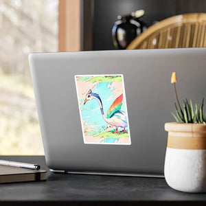 Kiss Cut Vinyl Decals - Cute Bird Design - Dipaliz - Electronics Stickers &