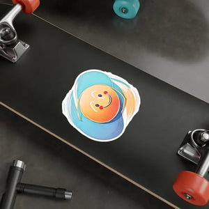 Cute Smiley Face Vinyl Decals - Vibrant Style Stickers - Dipaliz - Electronics &