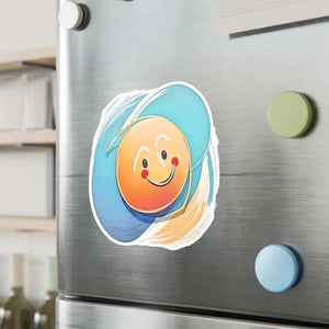 Cute Smiley Face Vinyl Decals - Vibrant Style Stickers - Dipaliz - Electronics &