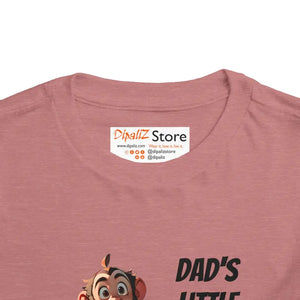 Toddler t Shirt Classic Fit Double Needle Monkey Design - Dipaliz - Baby & Clothing