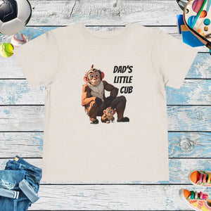 Toddler t Shirt Classic Fit Double Needle Monkey Design - Dipaliz - Heather Dust / 2t - Baby & Clothing