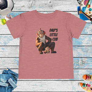 Toddler t Shirt Classic Fit Double Needle Monkey Design - Dipaliz - Heather Mauve / 2t - Baby & Clothing