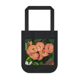 Vibrant Floral Canvas Tote Bag - Organic Cotton - Dipaliz - Bags