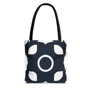 Abstract Pattern Tote Bag Black & White All-over Print - Dipaliz - 13’’ × / Bags