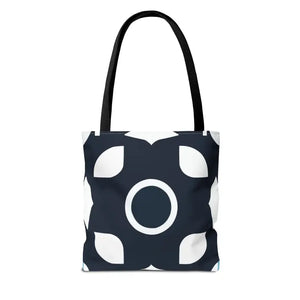 Abstract Pattern Tote Bag Black & White All-over Print - Dipaliz - Bags