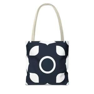 Abstract Pattern Tote Bag Black & White All-over Print - Dipaliz - Bags