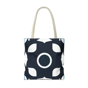 Abstract Pattern Tote Bag Black & White All-over Print - Dipaliz - Bags