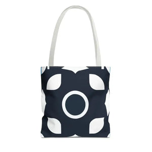 Abstract Pattern Tote Bag Black & White All-over Print - Dipaliz - Bags