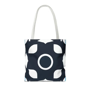 Abstract Pattern Tote Bag Black & White All-over Print - Dipaliz - Bags