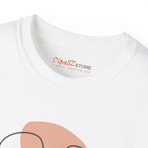 Abstract Face Ultra Cotton Tee - Bold Unisex Style - Dipaliz - T-shirts