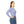 Periwinkle Mandala Women’s Long Sleeve V-neck Shirt (aop) - T-shirts - 2xl