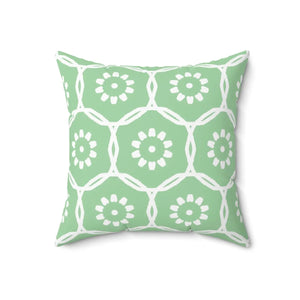 Abstract Flower Polyester Square Pillow - Dipaliz - Pillows