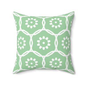 Abstract Flower Polyester Square Pillow - Dipaliz - Pillows