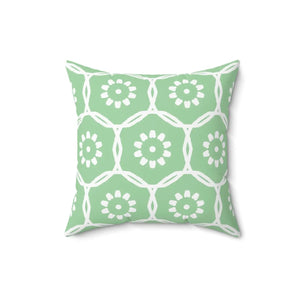 Abstract Flower Polyester Square Pillow - Dipaliz - Pillows