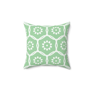 Abstract Flower Polyester Square Pillow - Dipaliz - Pillows