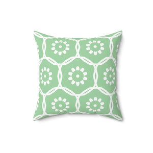 Abstract Flower Polyester Square Pillow - Dipaliz - Pillows