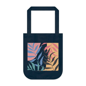 Abstract Foliage Canvas Tote Bag - Organic Cotton - Dipaliz - Bags