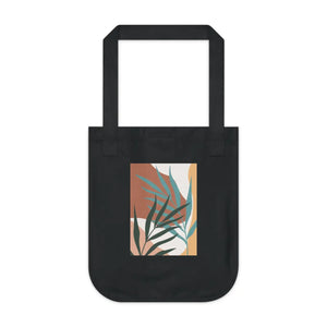 Organic Canvas Tote Bag - Nature Print Cotton - Dipaliz - Bags