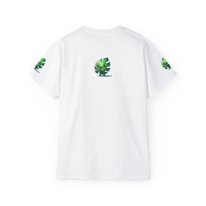 Cute Monstera Leaf Tee - Ultra Cotton Women Top - Dipaliz - T-shirts